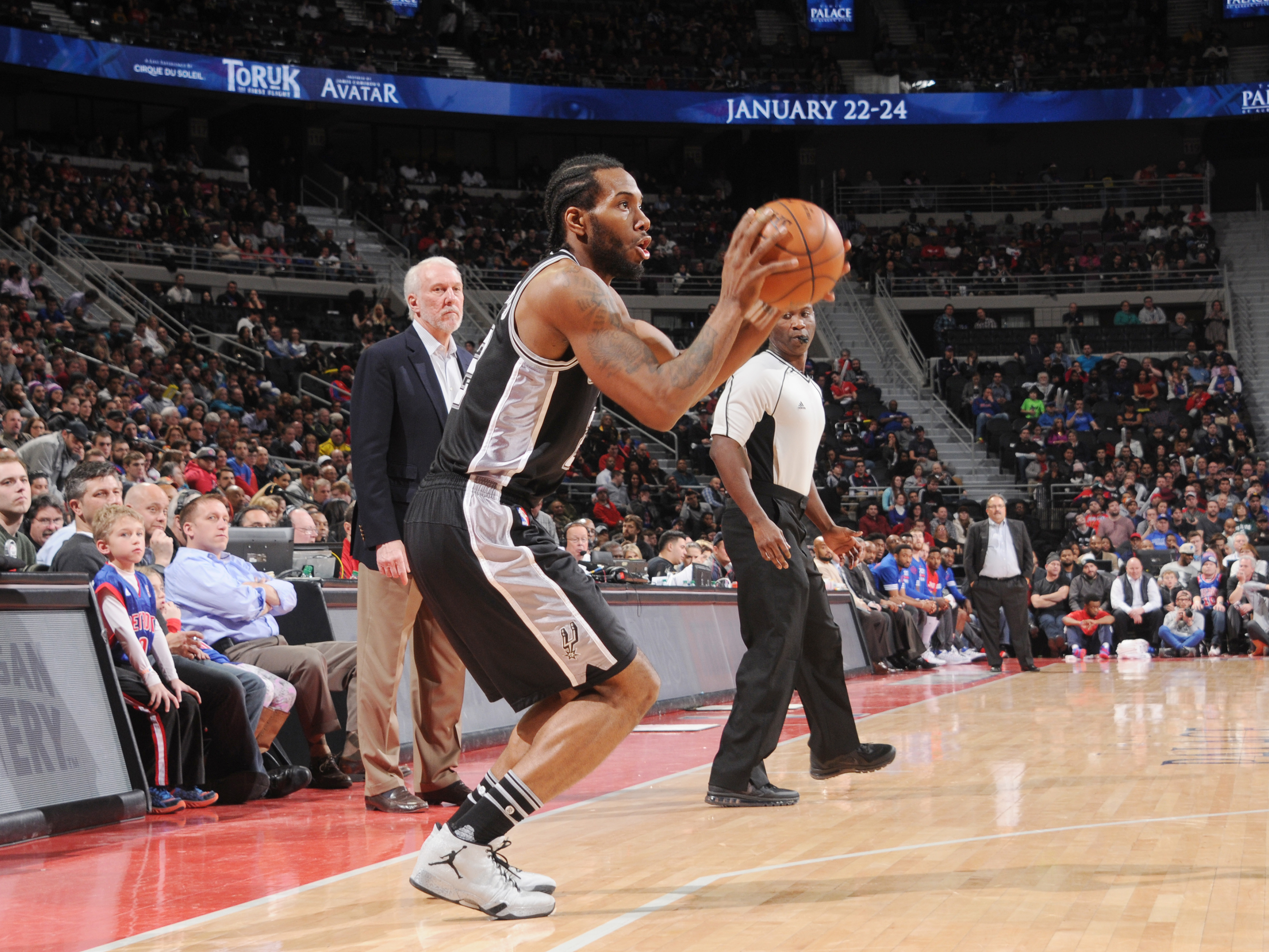 San Antonio Spurs v Detroit Pistons